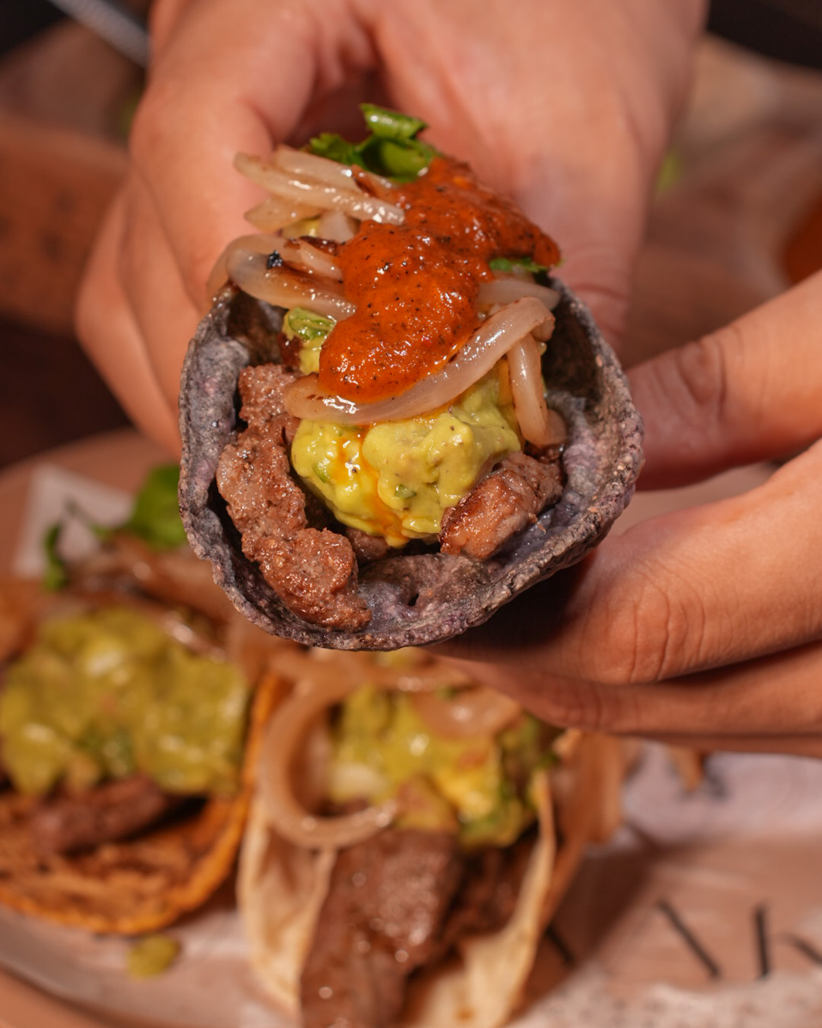 TACOS DE ARRACHERA